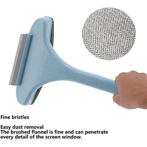 2 IN 1 CLEANING BRUSH AND WIPER MESH