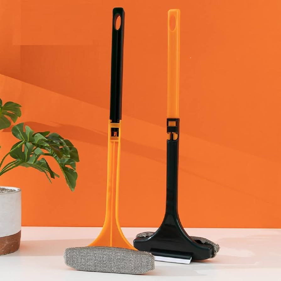 2 IN 1 CLEANING BRUSH AND WIPER MESH