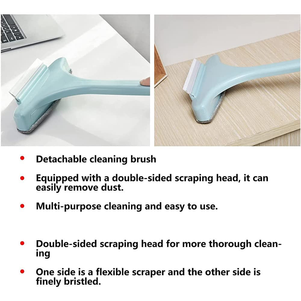 2 IN 1 CLEANING BRUSH AND WIPER MESH